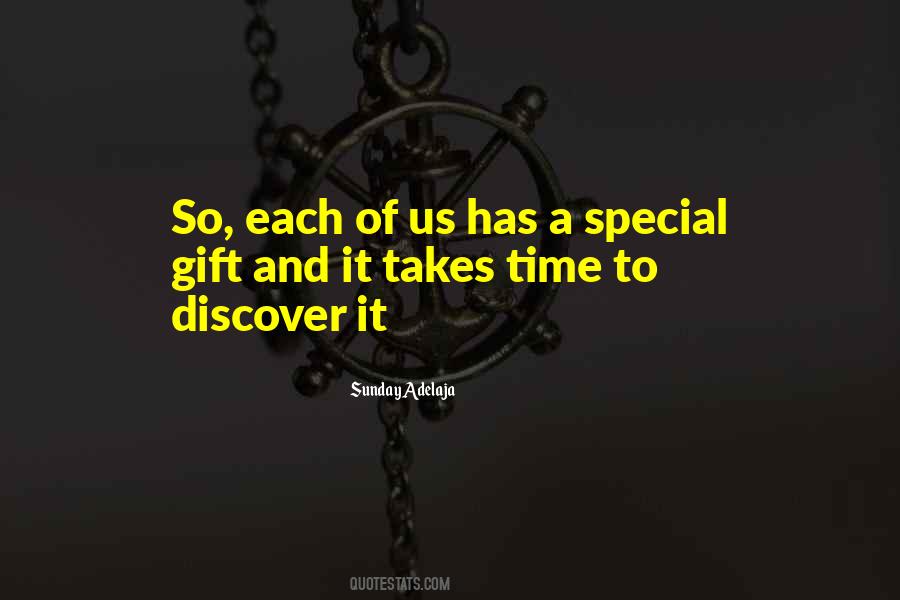 A Special Gift Quotes #1475217