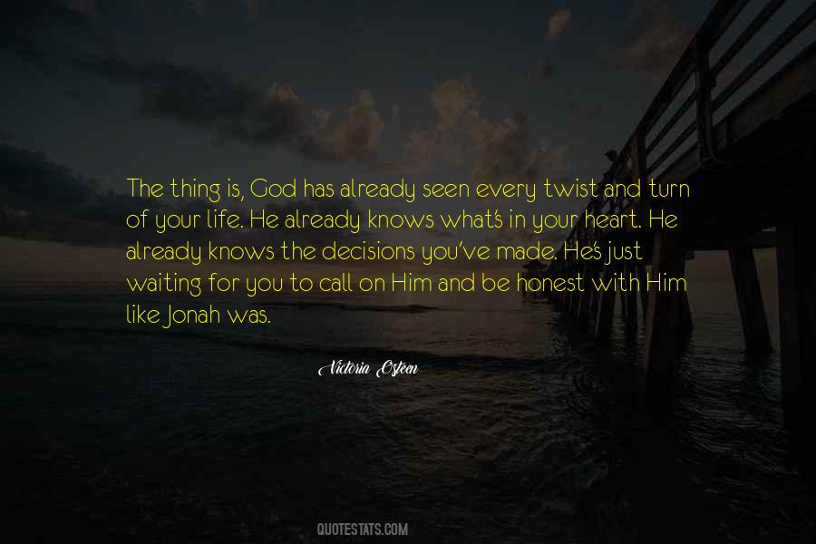 Decisions God Quotes #620291