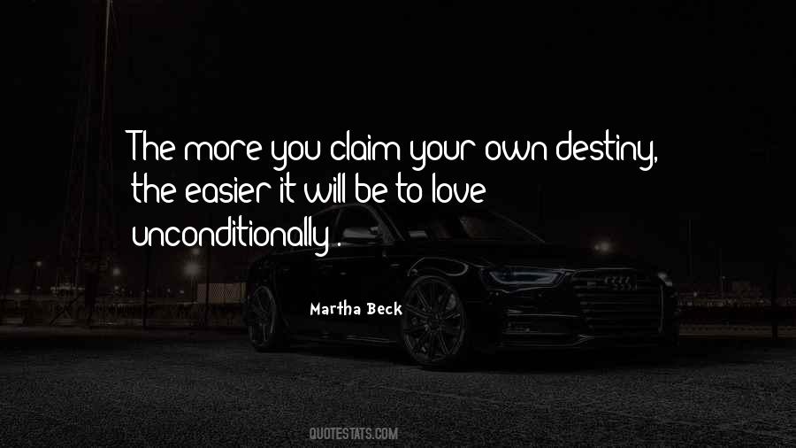 Own Your Destiny Quotes #230627