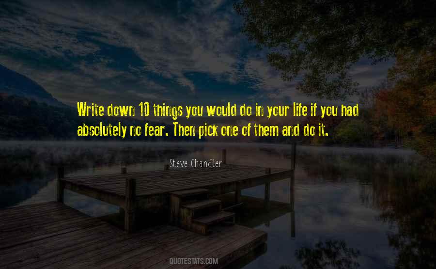 Overcoming Your Fear Quotes #1627292