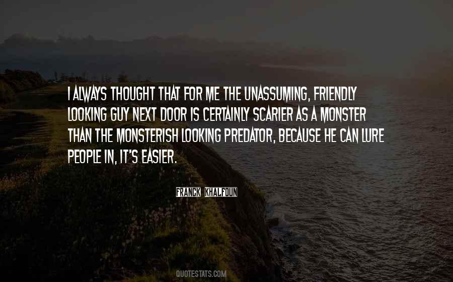 Quotes About The Unassuming #110849
