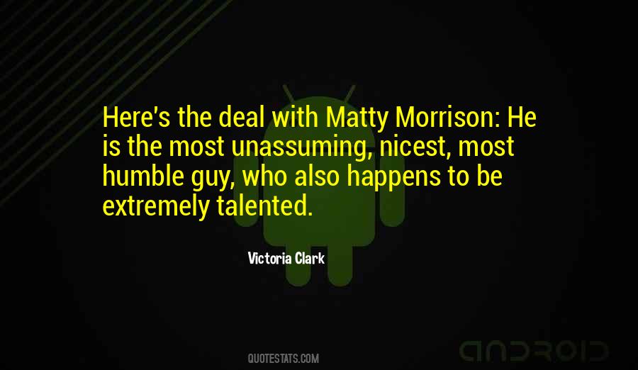 Quotes About The Unassuming #1116612