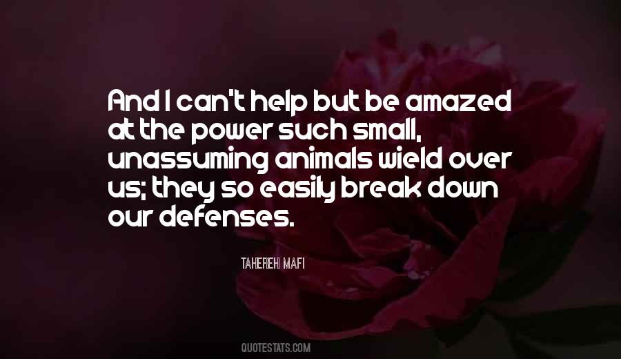 Quotes About The Unassuming #1342335