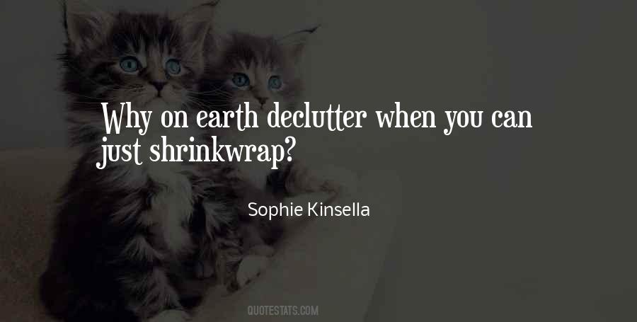 Declutter Quotes #1753257