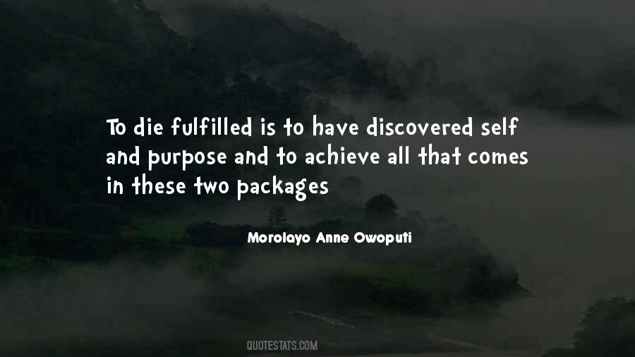 Purpose Inspirational Quotes #1064208