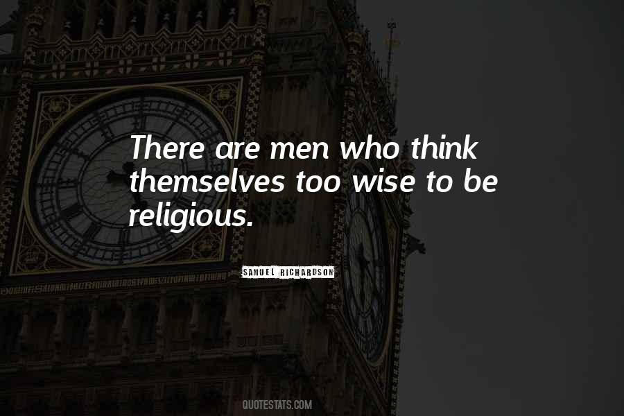Too Religious Quotes #296572