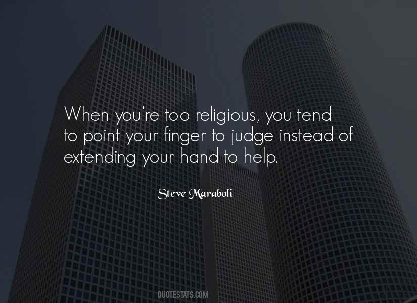 Too Religious Quotes #617060