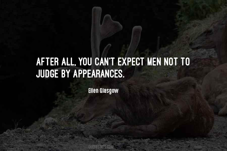 Judging Appearance Quotes #1667745