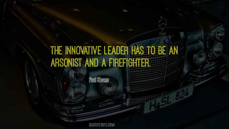 Innovative Leader Quotes #1100524