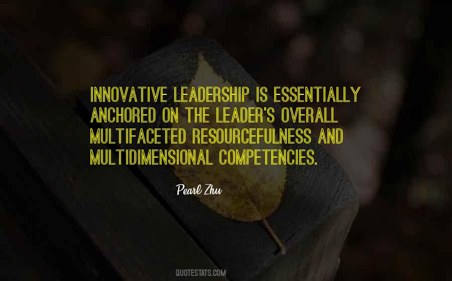 Innovative Leader Quotes #317056