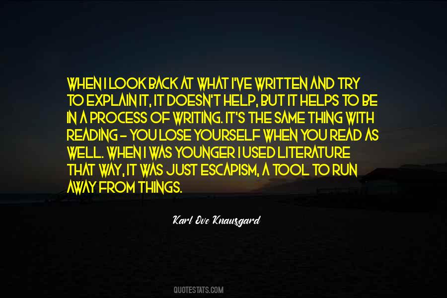 Run Away From You Quotes #714977