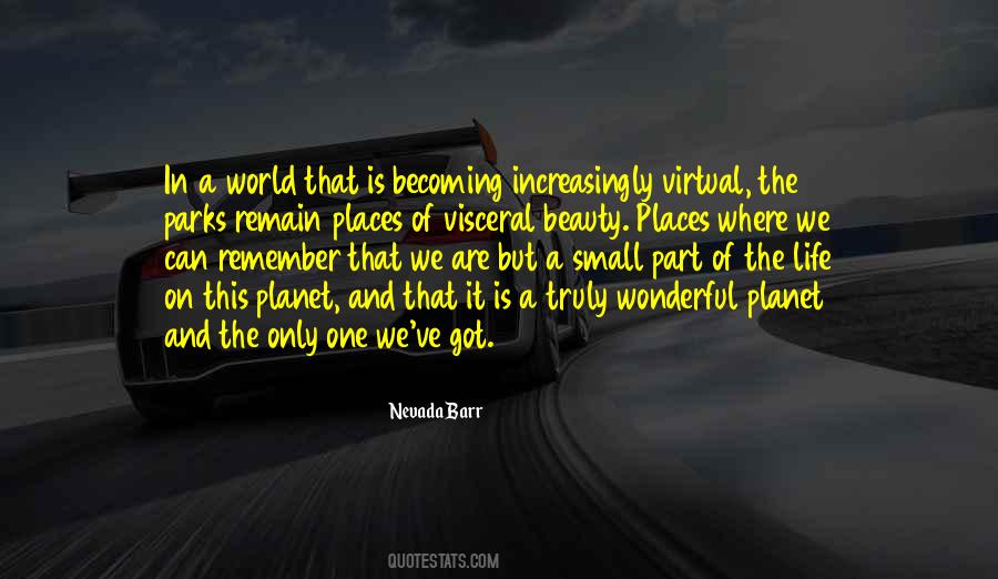 We Are Small In This World Quotes #1185057