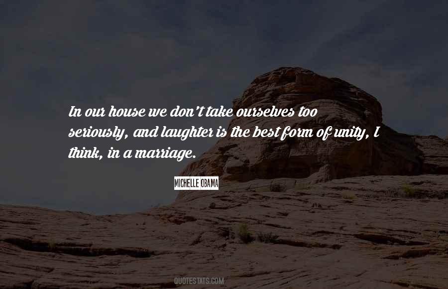 Marriage Laughter Quotes #1748277