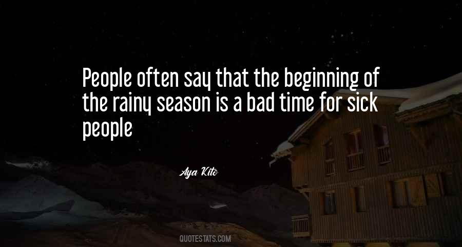 Beginning Of Season Quotes #1461197