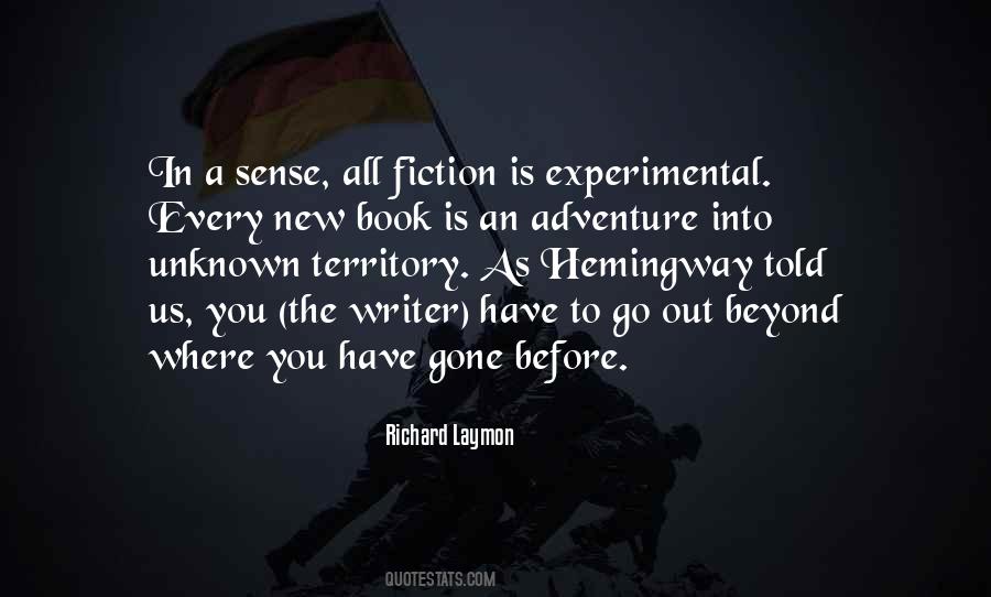 Go Into The Unknown Quotes #756712