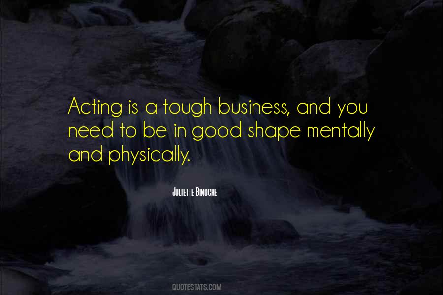 Tough Business Quotes #1039273