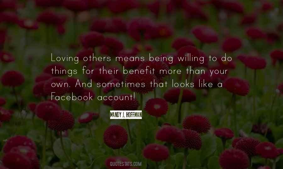 What Loving You Means To Me Quotes #464418