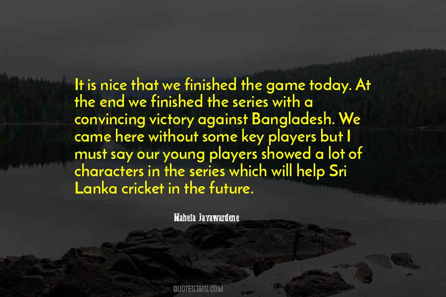 Game Characters Quotes #231502