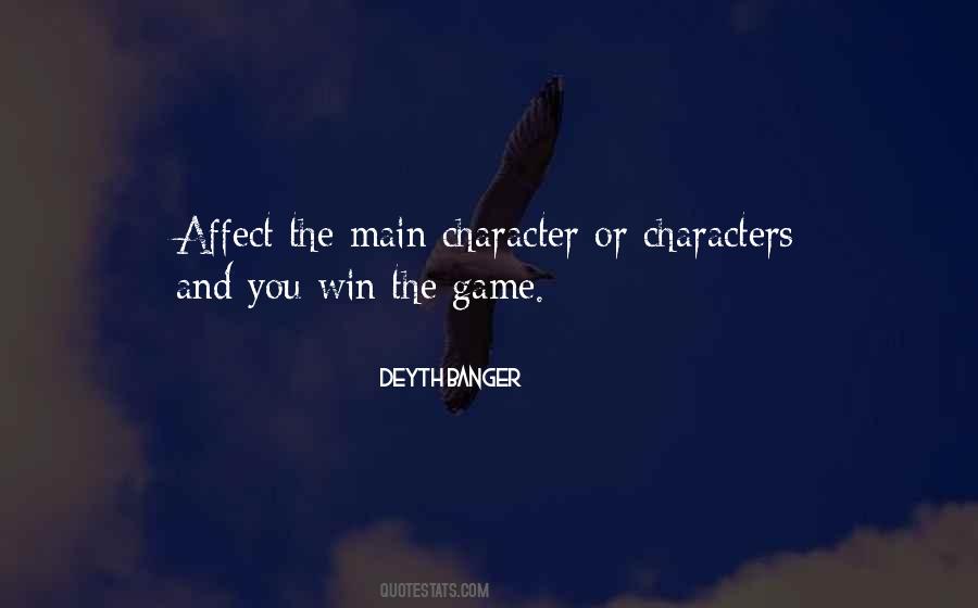 Game Characters Quotes #803805