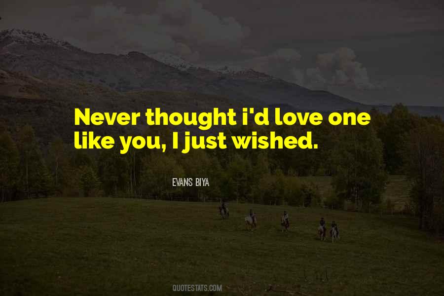 I Wished You Quotes #996664