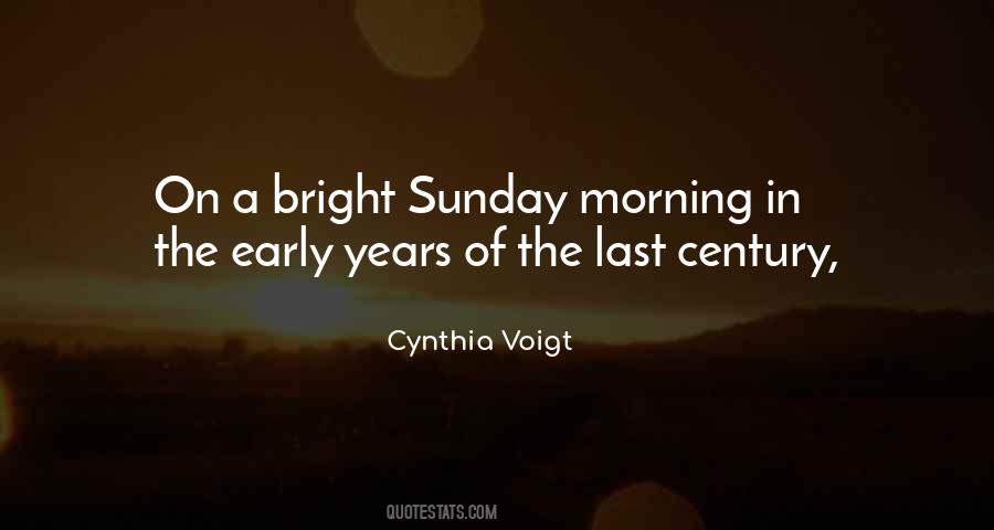 Bright Sunday Quotes #483295