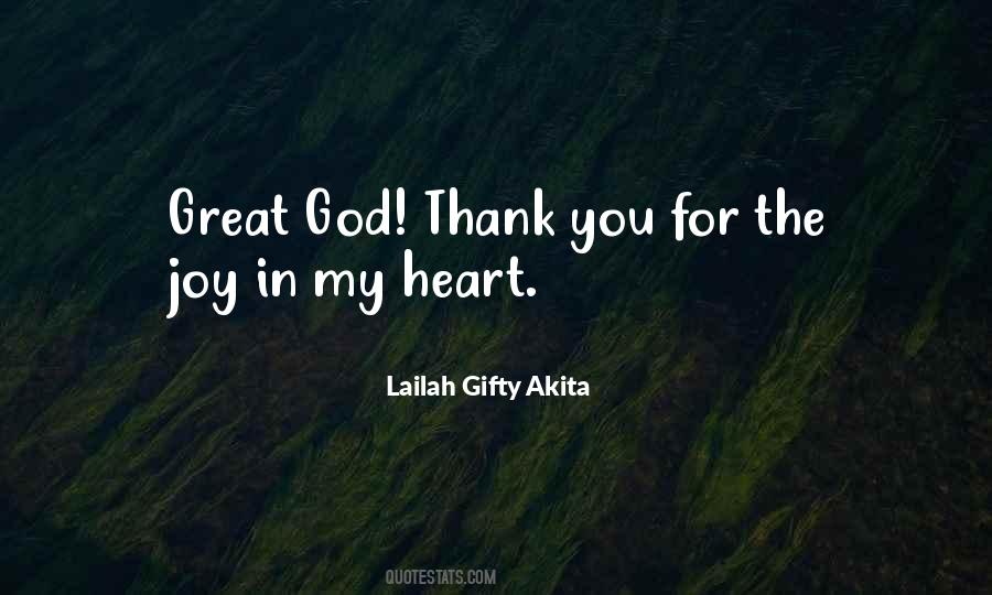 Happiness In My Heart Quotes #740939