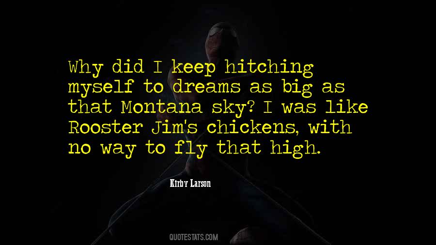 Fly High In The Sky Quotes #507260