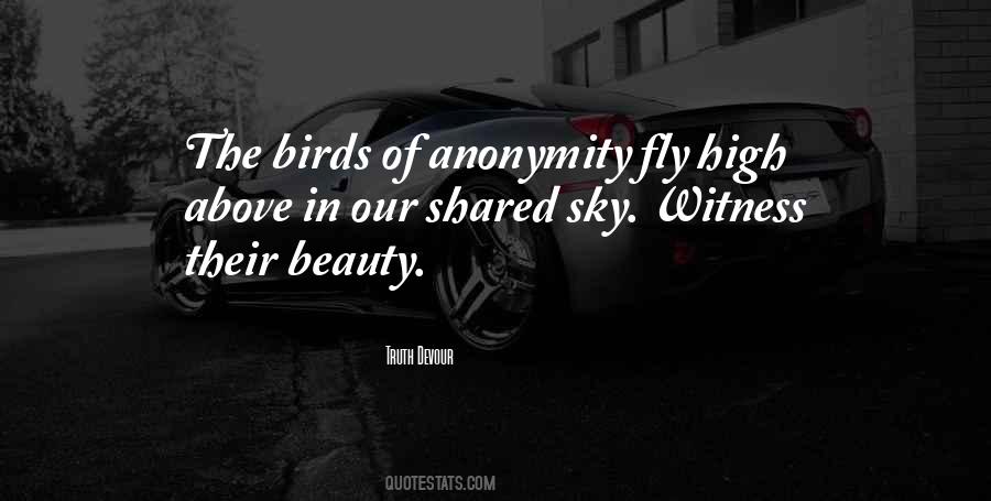 Fly High In The Sky Quotes #832465