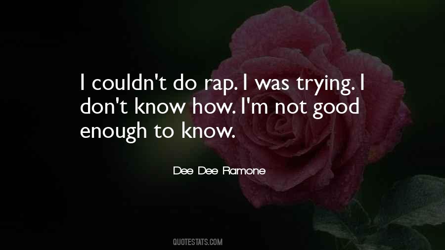 Dee Ramone Quotes #1438026