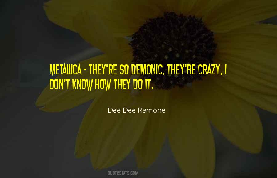 Dee Ramone Quotes #1489949