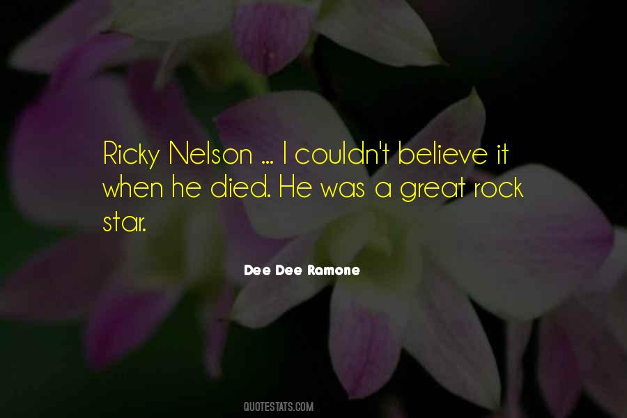 Dee Ramone Quotes #1611241