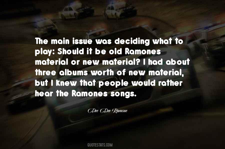 Dee Ramone Quotes #1612166