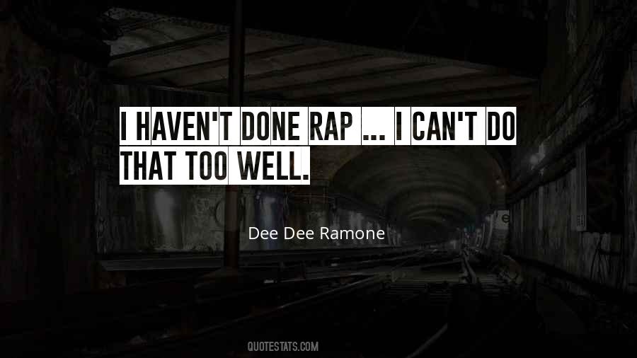 Dee Ramone Quotes #518044