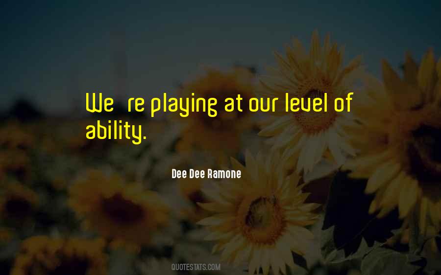 Dee Ramone Quotes #721481