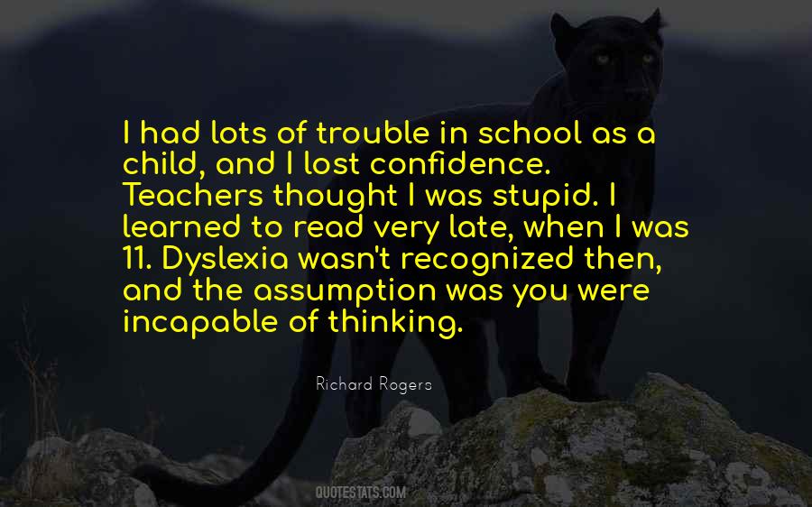 Stupid Thought Quotes #100282