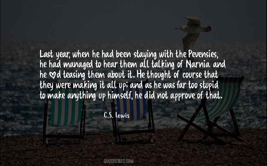 Stupid Thought Quotes #1080241