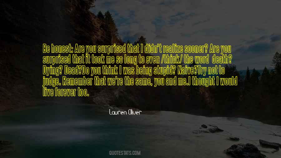 Stupid Thought Quotes #1426880