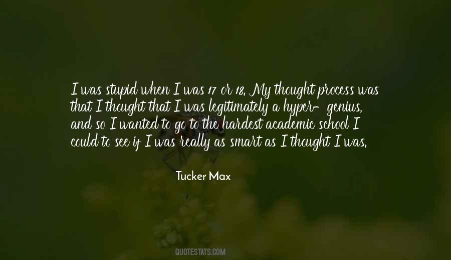 Stupid Thought Quotes #1437985