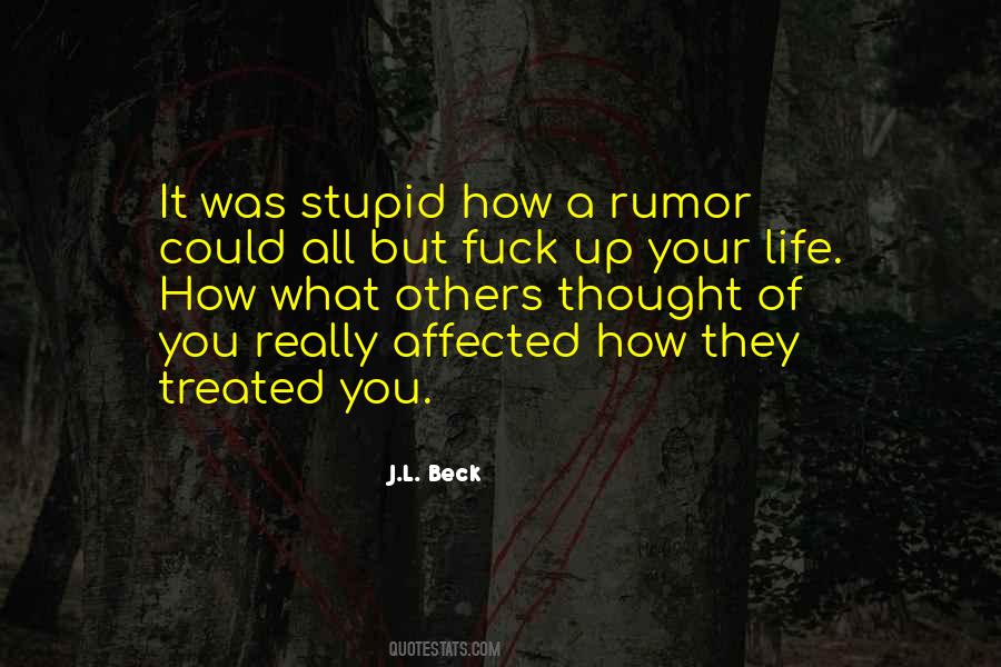 Stupid Thought Quotes #1701408