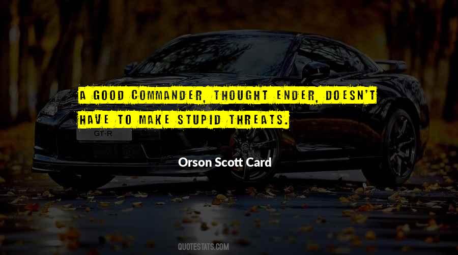 Stupid Thought Quotes #951004