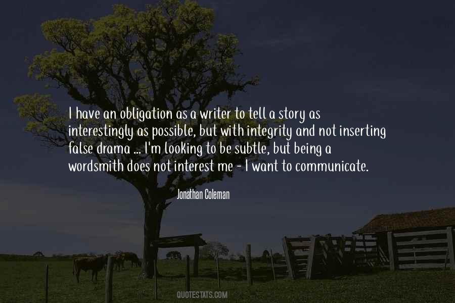 I Have A Story To Tell Quotes #1665324