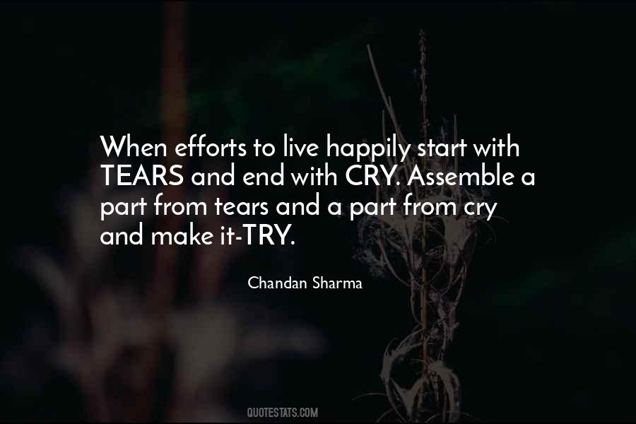I Want To Live My Life Happily Quotes #1846723