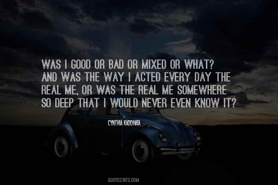 Deep And Real Quotes #83735 Deep And Real Quotes #83735