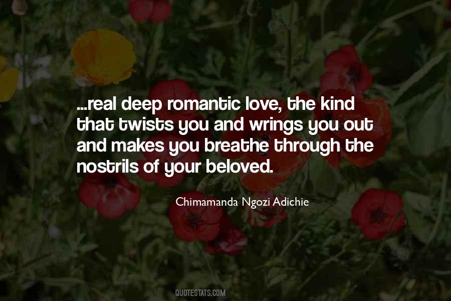 Deep And Romantic Love Quotes #1035128