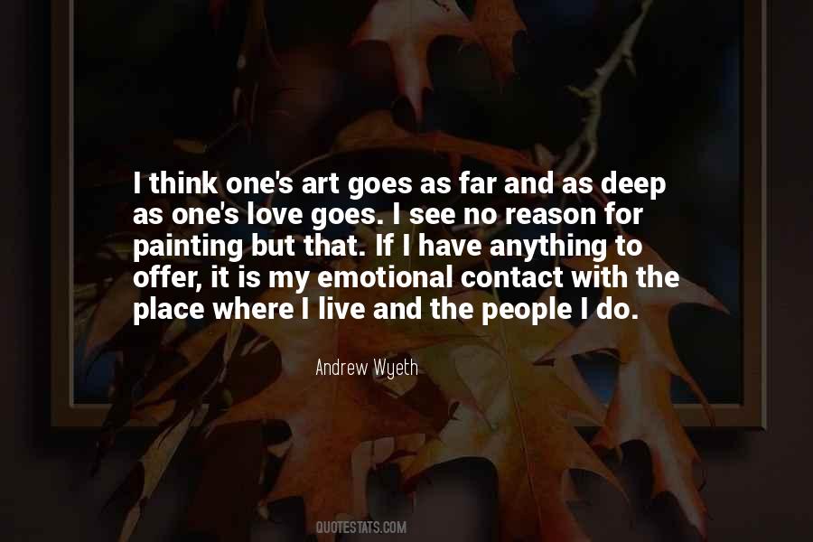 Deep Art Quotes #1264446