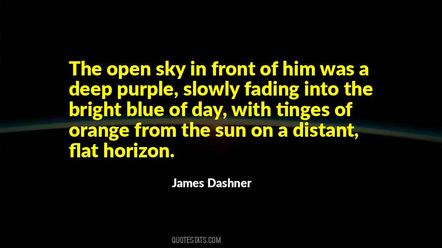 Deep Blue Sky Quotes #472118