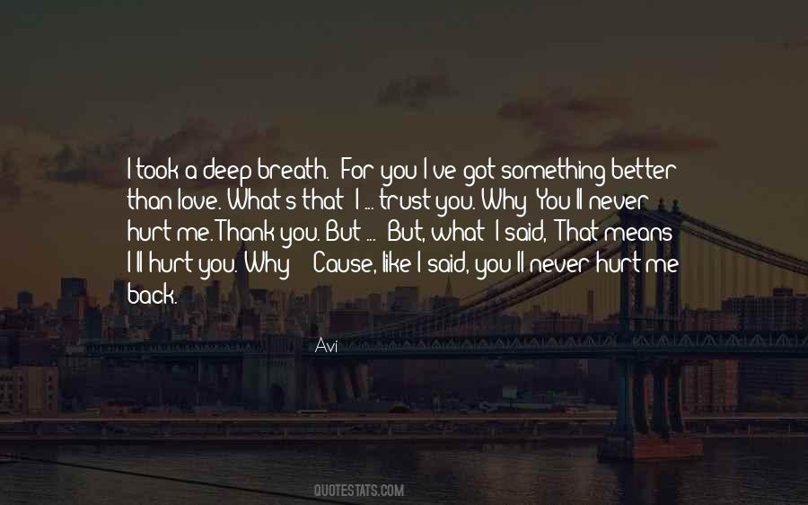 Deep Breath Quotes #1199124