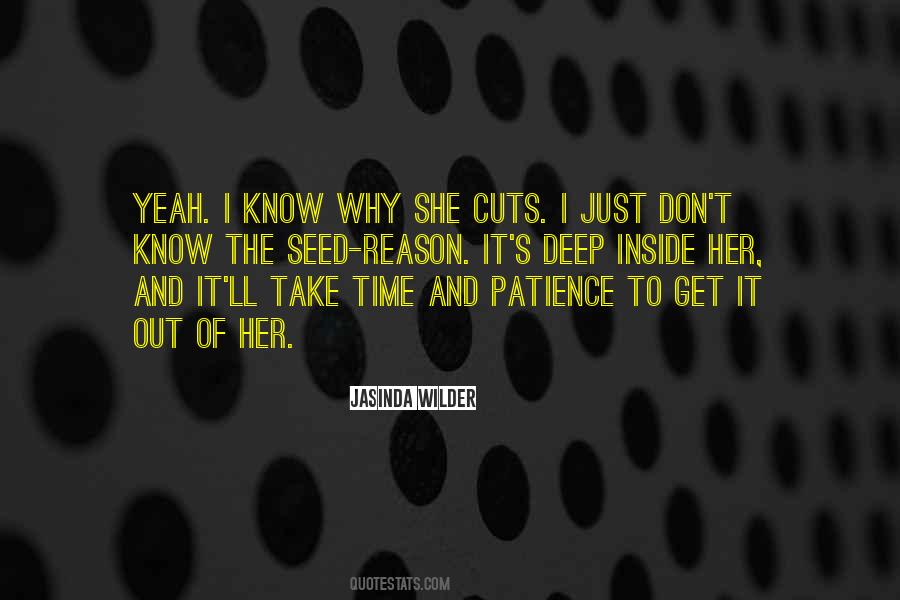 Deep Cuts Quotes #1074697