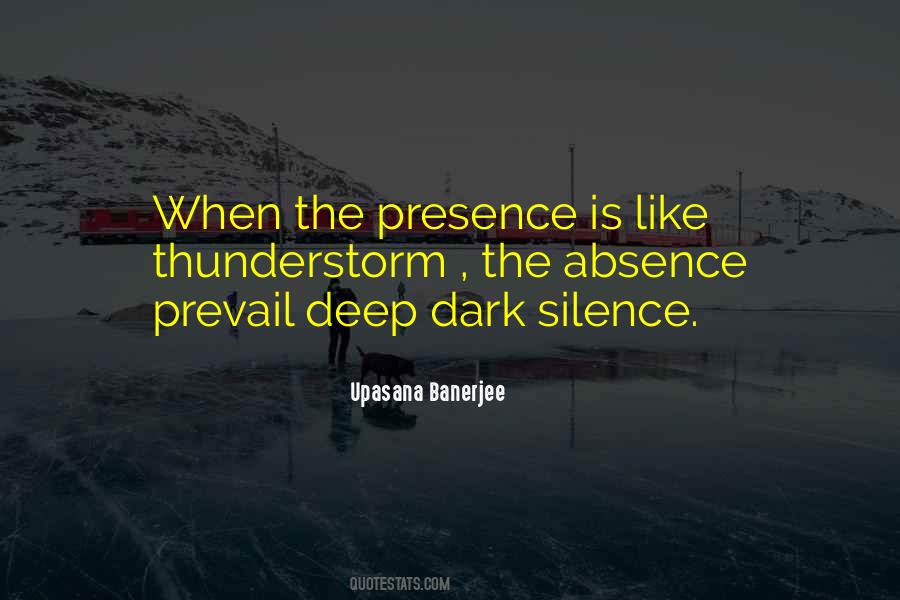 Deep Dark Quotes #1638082