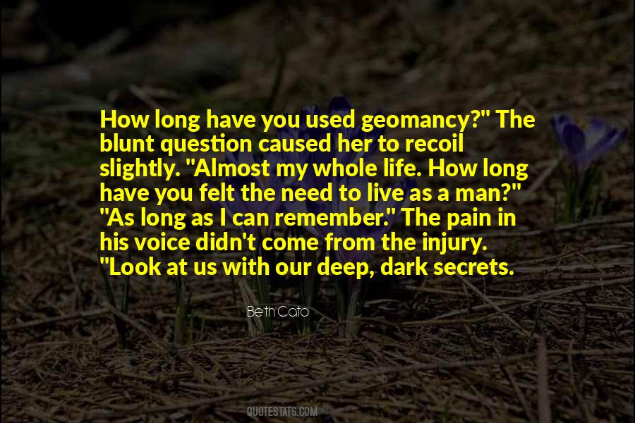 Deep Dark Quotes #608586
